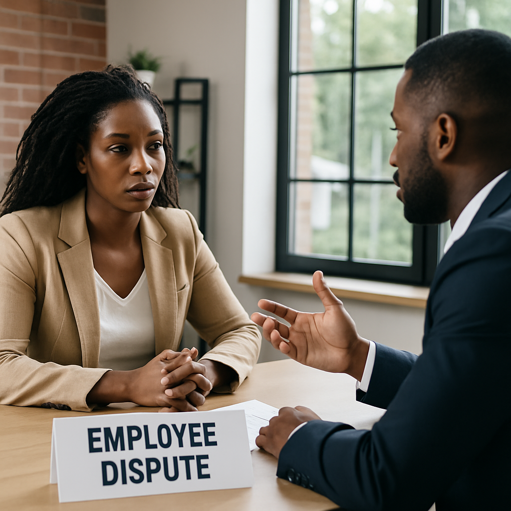 Workplace conflict resolution or legal mediation